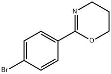 2-(4-Bromophenyl)-5,6-dihydro-4H-1,3-oxazine Structure