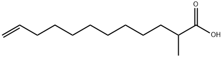 11-Dodecenoic acid, 2-methyl- Structure