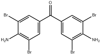 Methanone, bis(4-amino-3,5-dibromophenyl)- Structure