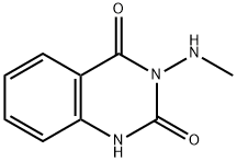 3-(Methylamino)quinazoline-2,4(1H,3H)-dione 구조식 이미지