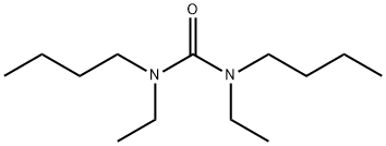 Urea, N,N'-dibutyl-N,N'-diethyl- Structure