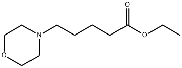 4-Morpholinepentanoic acid, ethyl ester Structure