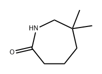 2H-Azepin-2-one, hexahydro-6,6-dimethyl- Structure