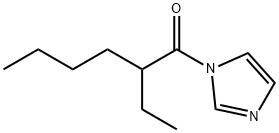 1-Hexanone, 2-ethyl-1-(1H-imidazol-1-yl)- Structure