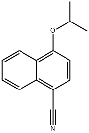 4-Isopropoxy-1-naphthonitrile Structure