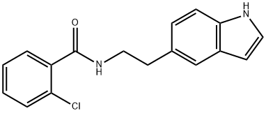 N-(2-(1H-Indol-5-yl)ethyl)-2-chlorobenzamide Structure