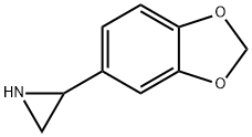 Aziridine, 2-(1,3-benzodioxol-5-yl)- 구조식 이미지