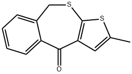 Thieno[2,3-c][2]benzothiepin-4(9H)-one, 2-methyl- Structure