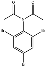 Acetamide, N-acetyl-N-(2,4,6-tribromophenyl)- Structure