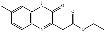 Ethyl 2-(6-methyl-3-oxo-3,4-dihydroquinoxalin-2-yl)acetate Structure