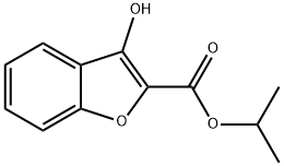 2-Benzofurancarboxylic acid, 3-hydroxy-, 1-methylethyl ester Structure