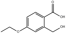 Benzoic acid, 4-ethoxy-2-(hydroxymethyl)- 구조식 이미지