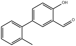 2-Formyl-4-(2-methylphenyl)phenol Structure