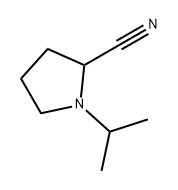 2-Pyrrolidinecarbonitrile, 1-(1-methylethyl)- Structure