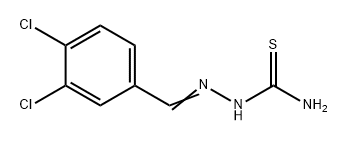 Hydrazinecarbothioamide, 2-[(3,4-dichlorophenyl)methylene]- Structure