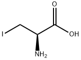 Alanine, 3-iodo- Structure