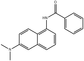 N-(6-(Dimethylamino)naphthalen-1-yl)benzamide Structure