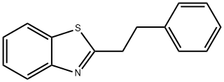 Benzothiazole, 2-(2-phenylethyl)- Structure