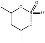 1,3,2-Dioxathiane, 4,6-dimethyl-, 2,2-dioxide Structure