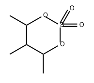 1,3,2-Dioxathiane, 4,5,6-trimethyl-, 2,2-dioxide Structure