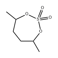 1,3,2-Dioxathiepane, 4,7-dimethyl-, 2,2-dioxide Structure