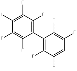 1,1'-Biphenyl, 2,2',3,3',5,5',6,6'-octafluoro-4-iodo- Structure