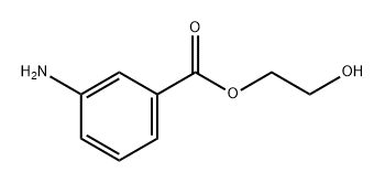 2-hydroxyethyl 3-aminobenzoate Structure