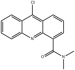 4-Acridinecarboxamide, 9-chloro-N,N-dimethyl- Structure