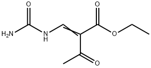 ETHYL 2-(UREIDOMETHYLENE)ACETOACETATE Structure