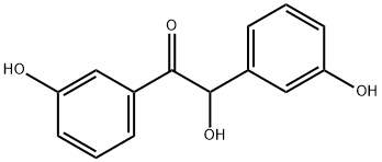 Ethanone, 2-hydroxy-1,2-bis(3-hydroxyphenyl)- 구조식 이미지