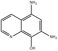 5,7-Diaminoquinolin-8-ol Structure