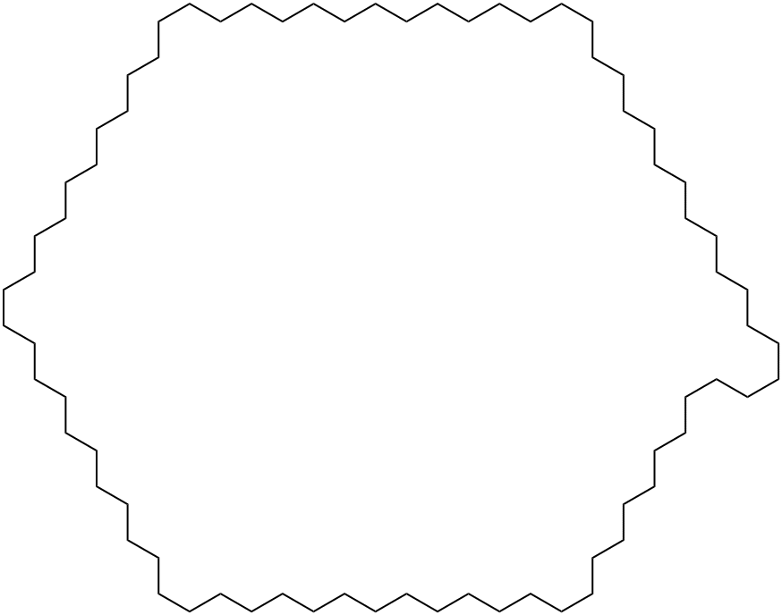 Cyclodoheptacontane (9CI) Structure