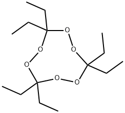 1,2,4,5,7,8-Hexoxonane, 3,3,6,6,9,9-hexaethyl- Structure