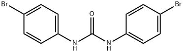 Urea, N,N'-bis(4-bromophenyl)- Structure