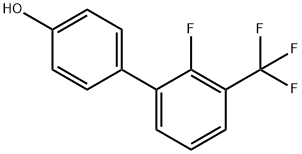 4-(2-Fluoro-3-trifluoromethylphenyl)phenol Structure