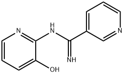 3-Pyridinecarboximidamide, N-(3-hydroxy-2-pyridinyl)- Structure
