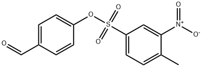 4-Formylphenyl 4-methyl-3-nitrobenzenesulfonate Structure