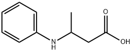 Butanoic acid, 3-(phenylamino)- 구조식 이미지