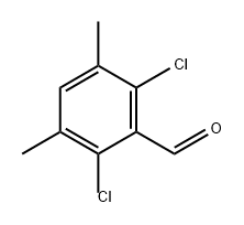 Benzaldehyde, 2,6-dichloro-3,5-dimethyl- Structure