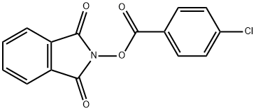 Benzoic acid, 4-chloro-, 1,3-dihydro-1,3-dioxo-2H-isoindol-2-yl ester Structure