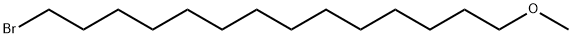 Tetradecane, 1-bromo-14-methoxy- Structure