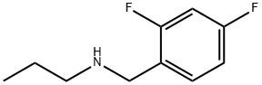 [(2,4-difluorophenyl)methyl](propyl)amine Structure