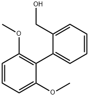 [1,1'-Biphenyl]-2-methanol, 2',6'-dimethoxy- Structure