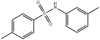 Benzenesulfonamide, 4-methyl-N-(3-methylphenyl)- Structure