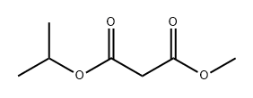 Propanedioic acid, 1-methyl 3-(1-methylethyl) ester Structure