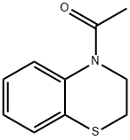 Ethanone, 1-(2,3-dihydro-4H-1,4-benzothiazin-4-yl)- Structure