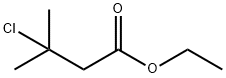 Butanoic acid, 3-chloro-3-methyl-, ethyl ester Structure