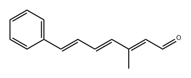 2,4,6-Heptatrienal, 3-methyl-7-phenyl-, (E,E,E)- (9CI) 구조식 이미지