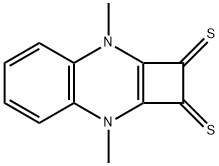 3,8-Dimethylcyclobuta[b]quinoxaline-1,2(3H,8H)-dithione 구조식 이미지