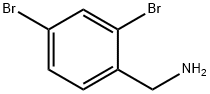 Benzenemethanamine, 2,4-dibromo- 구조식 이미지